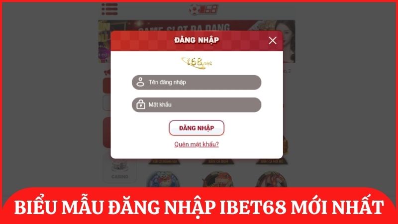 Hướng dẫn 3 bước cơ bản để đăng nhập ibet68 thành công cho tân binh