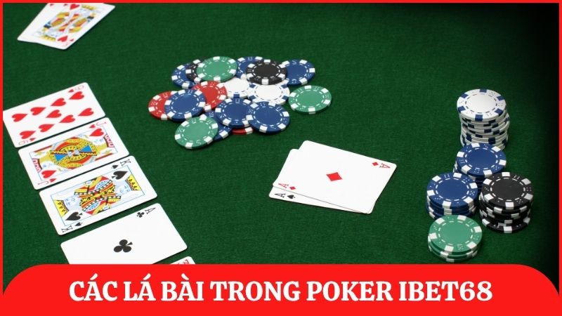 Các lá bài trong Poker được quyết định với 2 yếu tố là số và chất