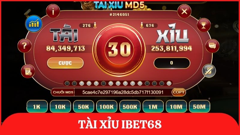 tài xỉu ibet68